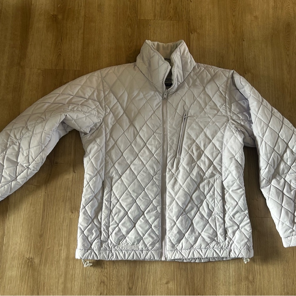 Columbia Quilted Light Purple Jacket